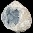 Celestine (Celestite) Crystal Geode - Madagascar #52889-2